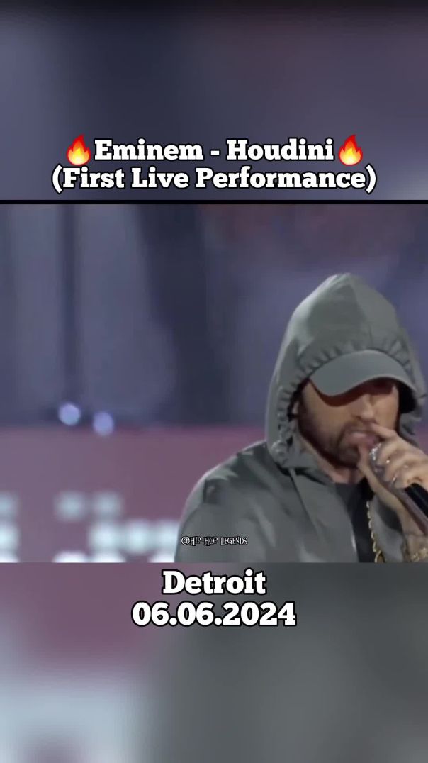 Legends part 180! Eminem - Houdini (Live Performance)