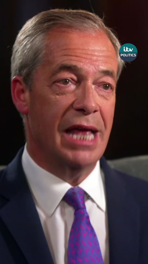 Nigel Farage is asked if he has a problem with people of other ethnicities
