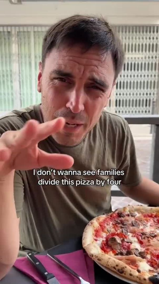 The Three pizza rules in Italy
